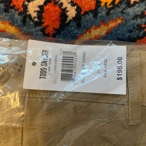 Todd Snyder - JAPANESE RELAXED FIT SELVEDGE CHINO - 34x32 - Khaki